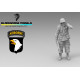 Black Snake St-23 1/35 Soldier Of The 101st Airborne At Bastogne Ww2 D-day Resin Figure Kit