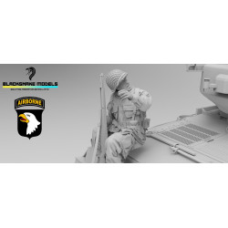 Black Snake St-26 1/35 Soldier Of The 101st Airborne Bastogne Ww2 D-day