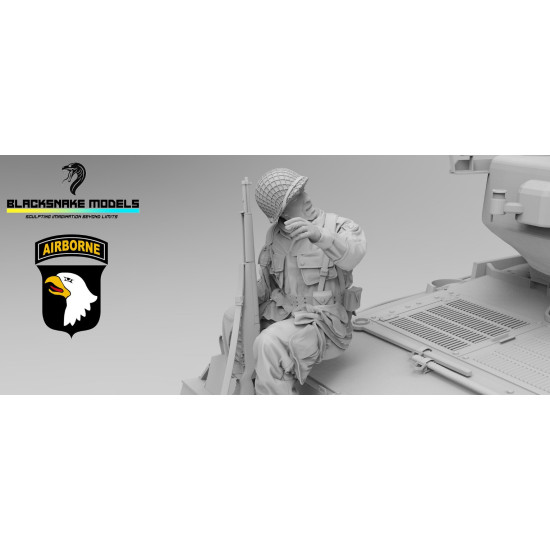 Black Snake St-26 1/35 Soldier Of The 101st Airborne Bastogne Ww2 D-day