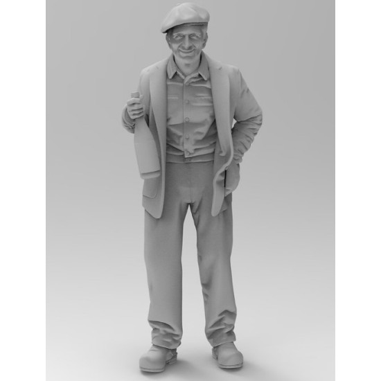 Black Snake En-01 1/35 French Civilian Normandy 1944 Ww2 Resin Figure