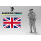 Black Snake En-02 1/35 British Soldier Normandy 1944 Ww2 Resin Figure