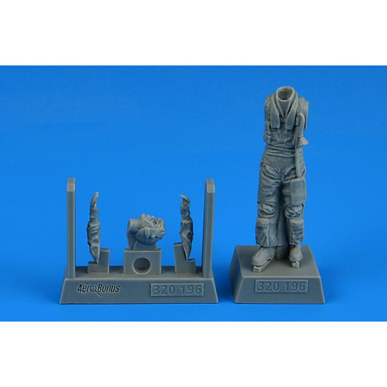 Quickboost Ab320196 1/32 Modern Nato Fighter Pilot Figures Kit