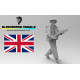 Black Snake En-04 1/35 British Soldier Normandy 1944 Ww2 Resin Figure