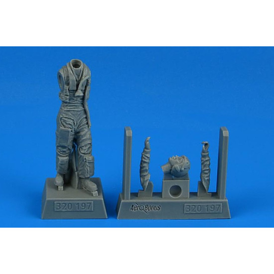 Quickboost Ab320197 1/32 Modern Nato Fighter Pilot Figures Kit