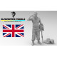 Black Snake En-05 1/35 British Soldier Normandy 1944 Ww2 Resin Figure