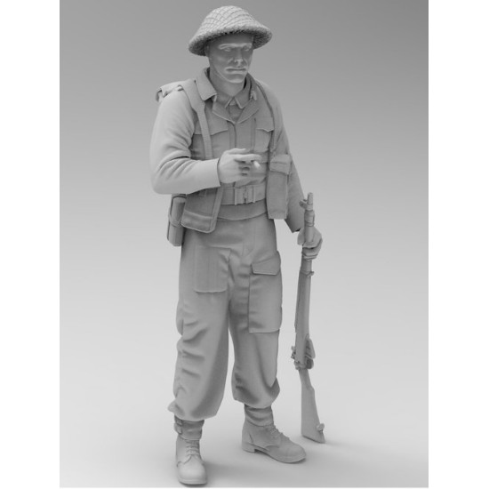 Black Snake En-06 1/35 British Soldier Normandy 1944 Ww2 Resin Figure