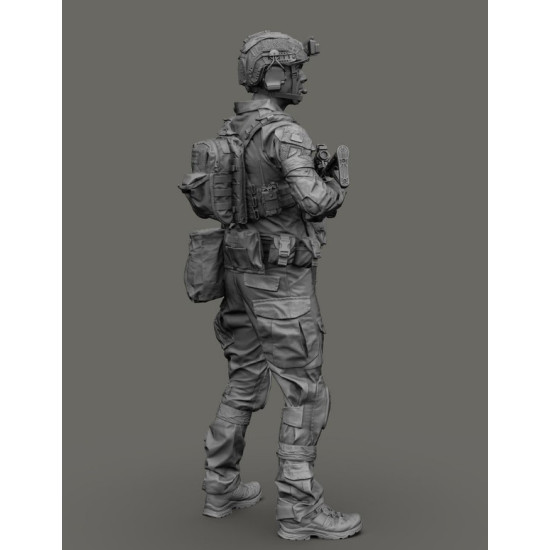 Black Snake Uks-01 1/35 Ukrainian Soldier Resin Figure