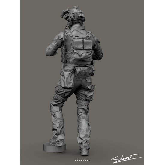 Black Snake Uks-03 1/35 Ukrainian Soldier Resin Figure