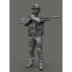 Black Snake Uks-04 1/35 Ukrainian Soldier Resin Figure