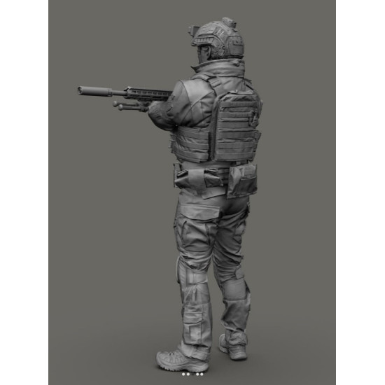 Black Snake Uks-04 1/35 Ukrainian Soldier Resin Figure
