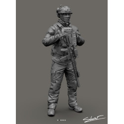 Black Snake Uks-05 1/35 Ukrainian Soldier Resin Figure