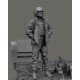 Black Snake Uks-07 1/35 Ukrainian Bradley Crewman 47th Mechanized Brigade Resin Figure