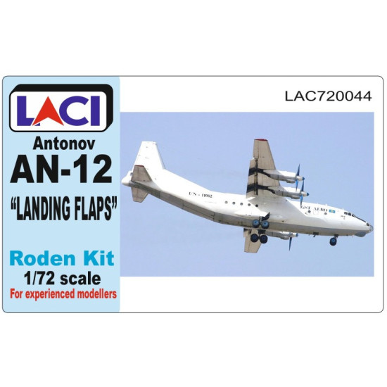 Laci 720044 1/72 Antonov An-12 Landing Flaps Roden Kit For Experienced Modellers
