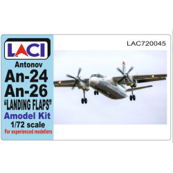 Laci 720045 1/72 Antonov An-24/26 Landing Flaps Amodel Kit For Experienced Modellers