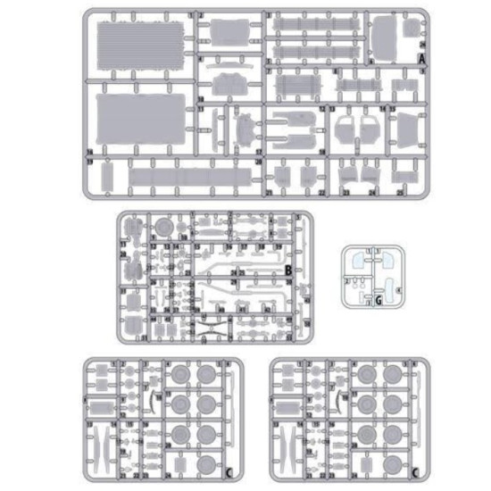 Roden 740 1/72 Borgward B3000 Plastic Model Kit