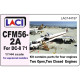 Laci 144197 1/144 Cfm56-2a For Dc-8-71 Minicraft Kit