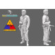Black Snake Crew-03 1/35 Usa Tank Crew Ww2 Resin Figure Kit