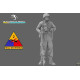 Black Snake 2nd-03 1/35 2nd Armored Infantry Mg Ww2 Resin Figure Kit