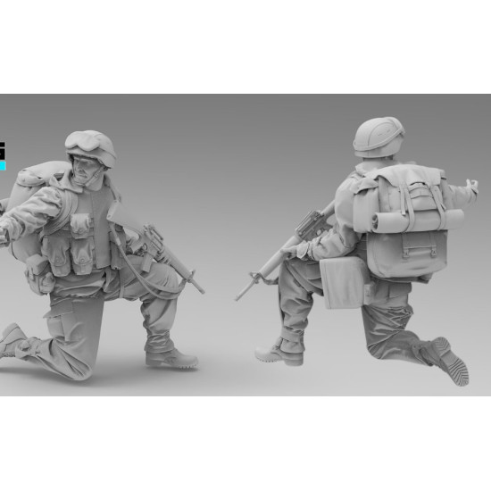 Black Snake Usmc-07 1/35 Us Marines 07 Operation Iraqi Freedom Resin Figure Kit