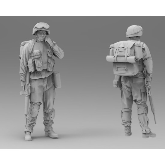 Black Snake Usmc-10 1/35 Us Marines Operation Iraqi Freedom Resin Figure Kit