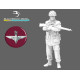 Black Snake Devil-04 1/35 Commando Red Devils Sniper Resin Figure Kit
