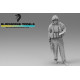 Black Snake Fr-19 1/35 French Soldier On Patrol In Afghanistan Resin Figure Kit