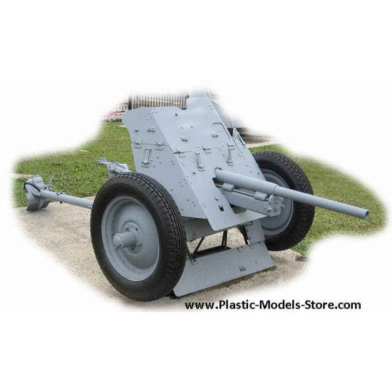 German 3.7cm Anti-Tank Gun Pak.35/36 WWII 1/72 ACE 72241