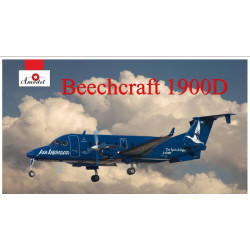 Amodel 72311 1/72 Beechcraft 1900d Airliner Plastic Model Kit