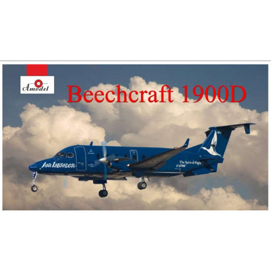 Amodel 72311 1/72 Beechcraft 1900d Airliner Plastic Model Kit