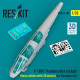 Reskit Rsu32-0200 1/32 F-105g Thunderchief Cockpit Basic Edition With 3d Decals For Trumpeter Kit