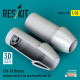Reskit Rsu32-0220 1/32 F/A-18 Hornet Exhaust Nozzles For Academy/Kinetic Kit 3d Printed