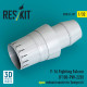 Reskit Rsu32-0237 1/32 F-16 Fighting Falcon F100-pw-220 Open Exhaust Nozzle For Tamiya Kit 3d Printed