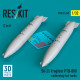Reskit Rsu32-0243 1/32 Su-25 Frogfoot Ptb-800 Underwing Fuel Tanks 2 Pcs 3d Printed
