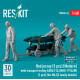 Reskit Rsf48-0062 1/48 Red Jersey 3 Pcs Modern With Transport Trolley Aero 21a Mhu-191a/M 1 Pcs For Mk 82 Family Bombs 3d Printed