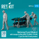 Reskit Rsf72-0046 1/72 Red Jersey 3 Pcs Modern With Transport Trolley Aero 21a Mhu-191a/M 1 Pcs For Mk82 Family Bombs 3d Printed