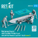 Reskit Rsf72-0095 1/72 Red Jersey 4 Pcs Aero 21a Mhu-191a/M 1 Pcs With Aim-54a Phoenix 1 Pcs For F-14a B Scene 2 3d Printed