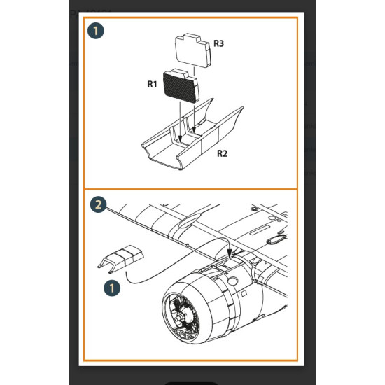 Clear Prop Cpa48121 1/48 D3a2 Val Radiator Set For Wingsy Kits/ 3d Print