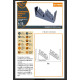Clear Prop Cpa72204 1/72 Armstrong Whitley Mk V Exhausts For Airfix Kits 3d Print