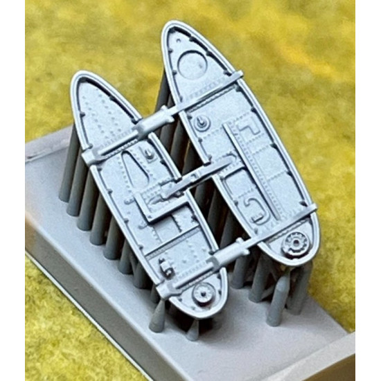 Clear Prop Cpa72208 1/72 Wessex Hc 2 Tail Hinge For Airfix Kit 3d Print