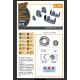 Clear Prop Cpa72211 1/72 Wessex Hc 2 Wheel Set Type 2 For Airfix Kit 3d Print