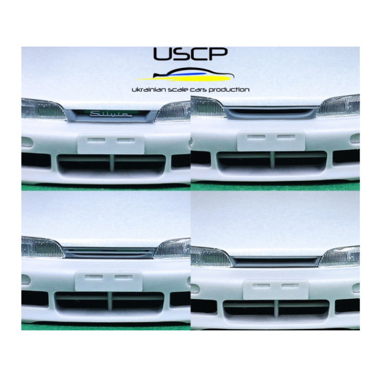 Uscp 24t081 1/24 Nissan Silvia S14/240sx Front End Early Type