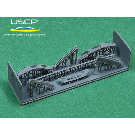 Uscp 24t081 1/24 Nissan Silvia S14/240sx Front End Early Type