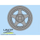 Uscp 24p215 1/24 Work Meister Cr01 15 Resin Model