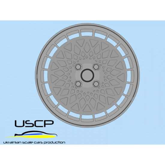 Uscp 24p057 1/24 Mtechnica Turbo 17 Resin Model