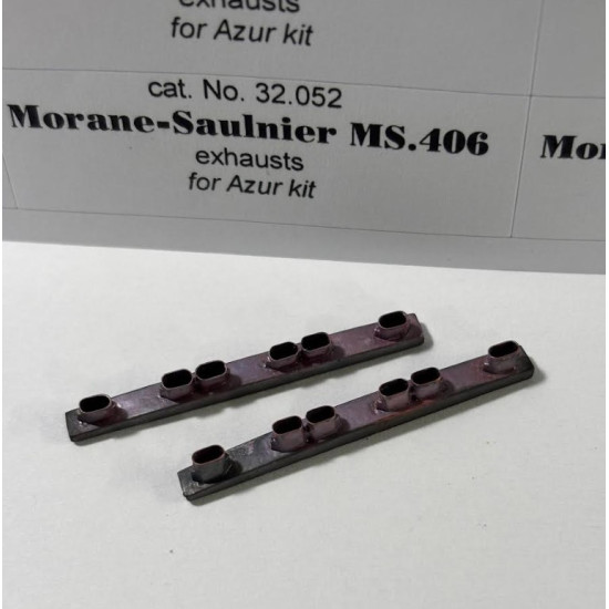 Rexx 32052 1/32 Exhausts For Morane-saulnier Ms 406 For Azur Kit