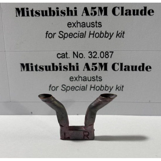 Rexx 32087 1/32 Exhausts For Mitsubishi A5m Claude For Special Hobby