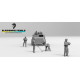 Black Snake Fr-crew 05 1/35 French Troops Pack Figurine Vab 7 Figures