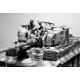German Tankmen, WWII era 5 figures with fuel barrel 1/35 Master Box 35160