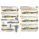 Print Scale 48-222 1/48 Decal For Messerschmitt Bf-110 Zerstorer Part 1