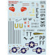 Print Scale 48-320 1/48 Decal For P-51 Mustang Aces Over Evrope Part 1